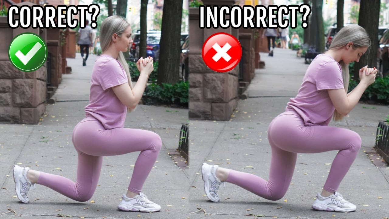 Breaking Down My Lunges (NO MORE KNEE PAIN!)