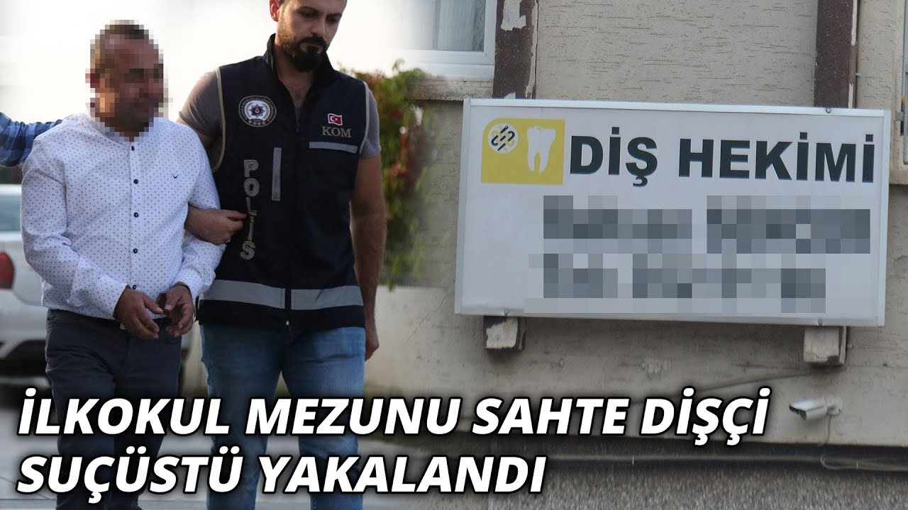 İlkokul mezunu sahte dişçi suçüstü yakalandı