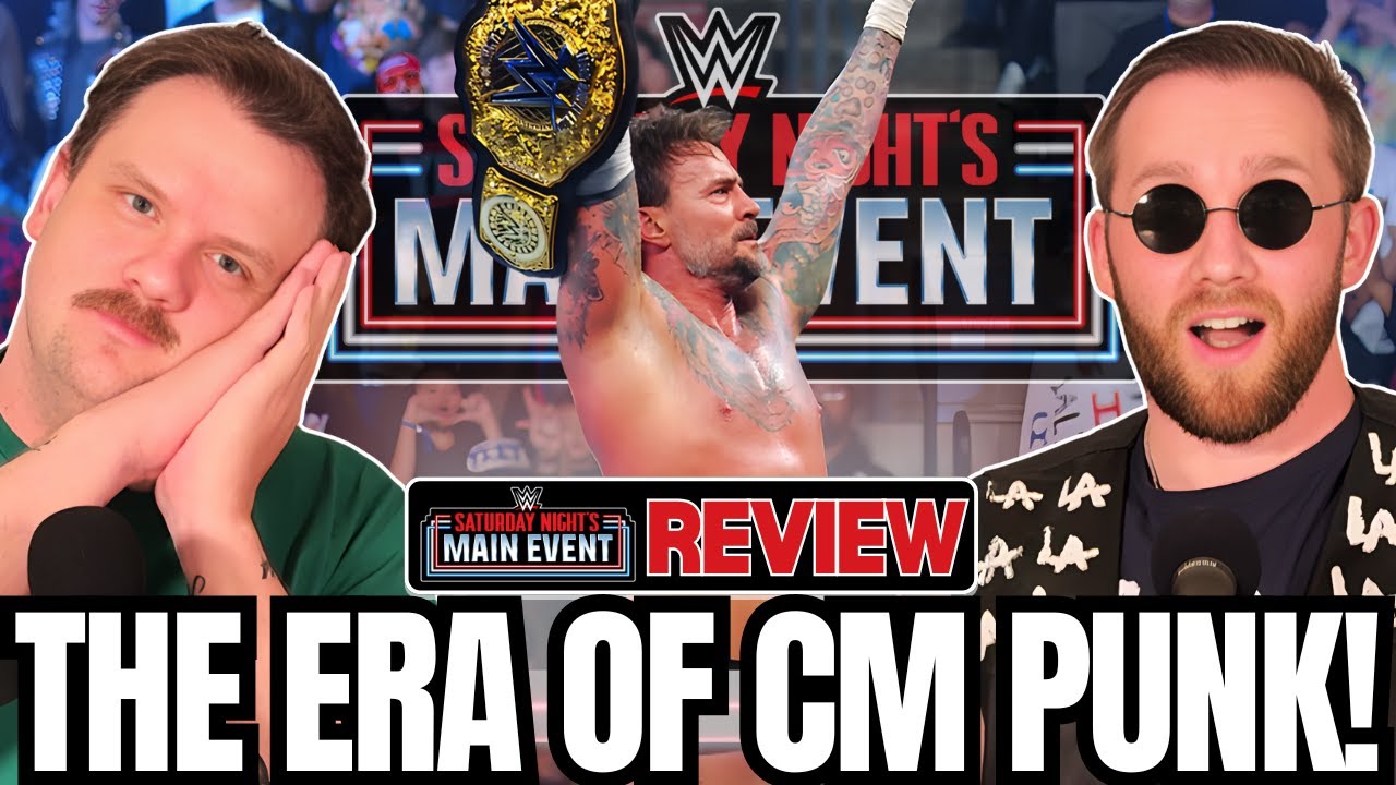 ОБЗОР главного события субботнего вечера WWE! Эра CM PANK!