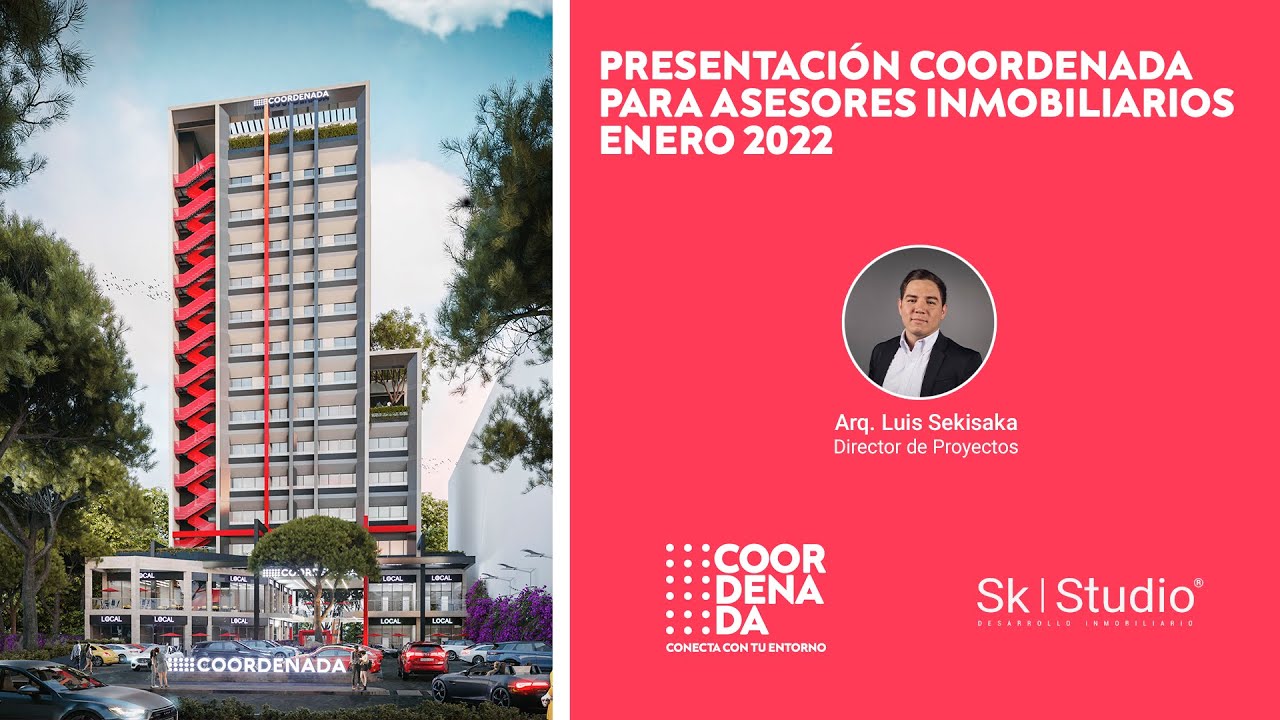 #ASESORES INMOBILIARIOS: ¿Como  presentar un proyecto inmobiliario? Coordenada, #skstudio