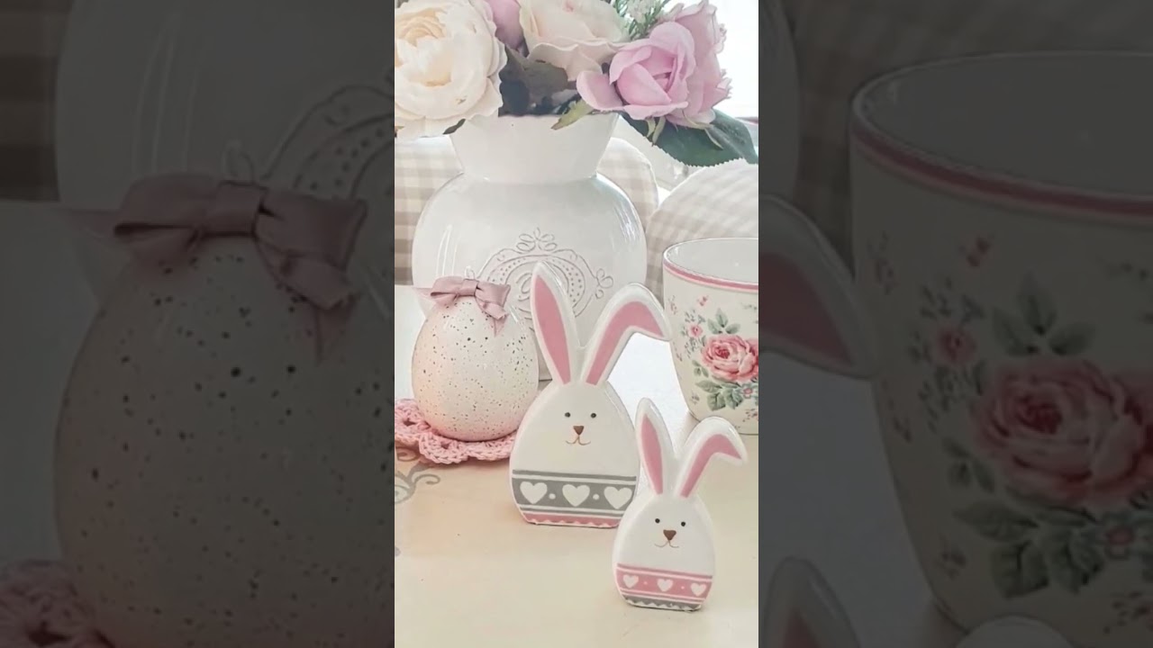 What Easter decoration do you choose modern or classic Shabby Chic?