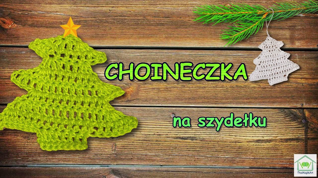 Choinka na szydełku