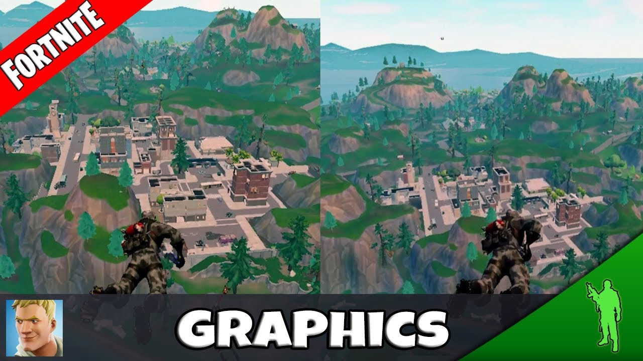Fortnite Mobile iPhone X vs Fortnite mobile (iPhone 6S, iPhone 7, iPad Pro, iOS) Graphics Comparison