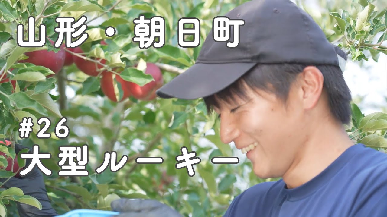 【山形県朝日町】生産者紹介#26　「大型ルーキーの“ハマれる仕事”」