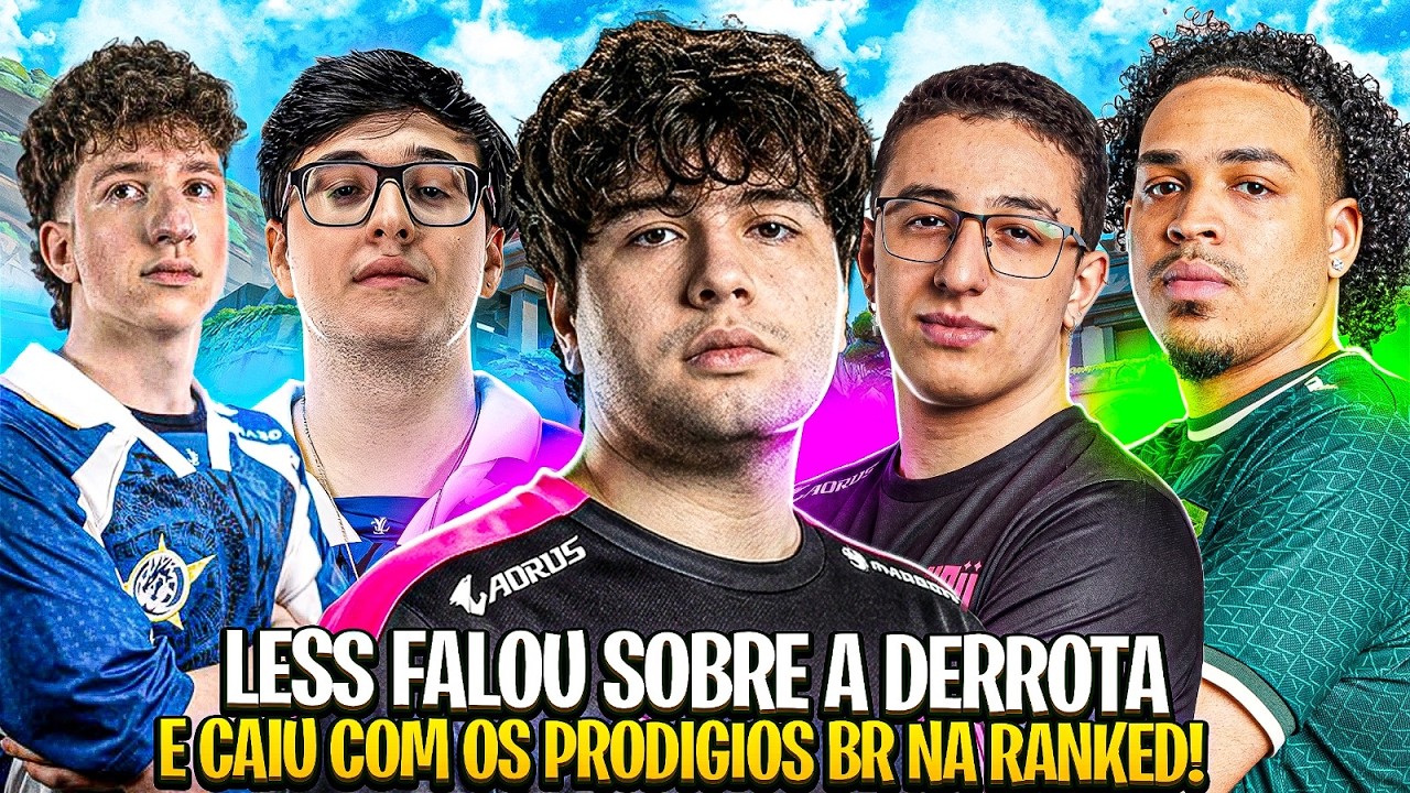 LESS FALOU SOBRE A PRIMEIRA DERROTA da KRU E ENFRENTOU OS PROS NA RANKED!