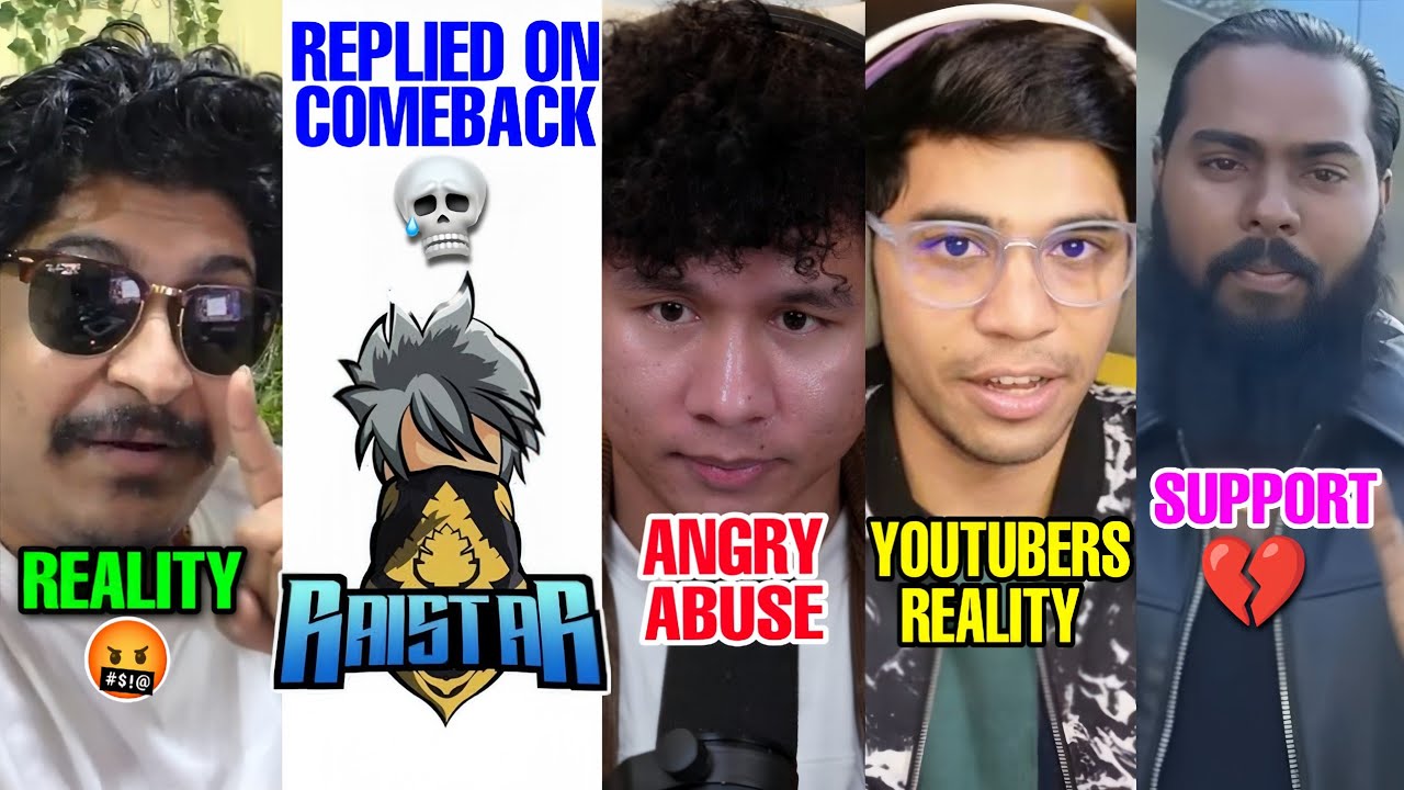 Tonde Gamer Very Angry On This🤬 | Raistar Replied to His Comeback |  | Ug Ayush - Youtubers Reality
