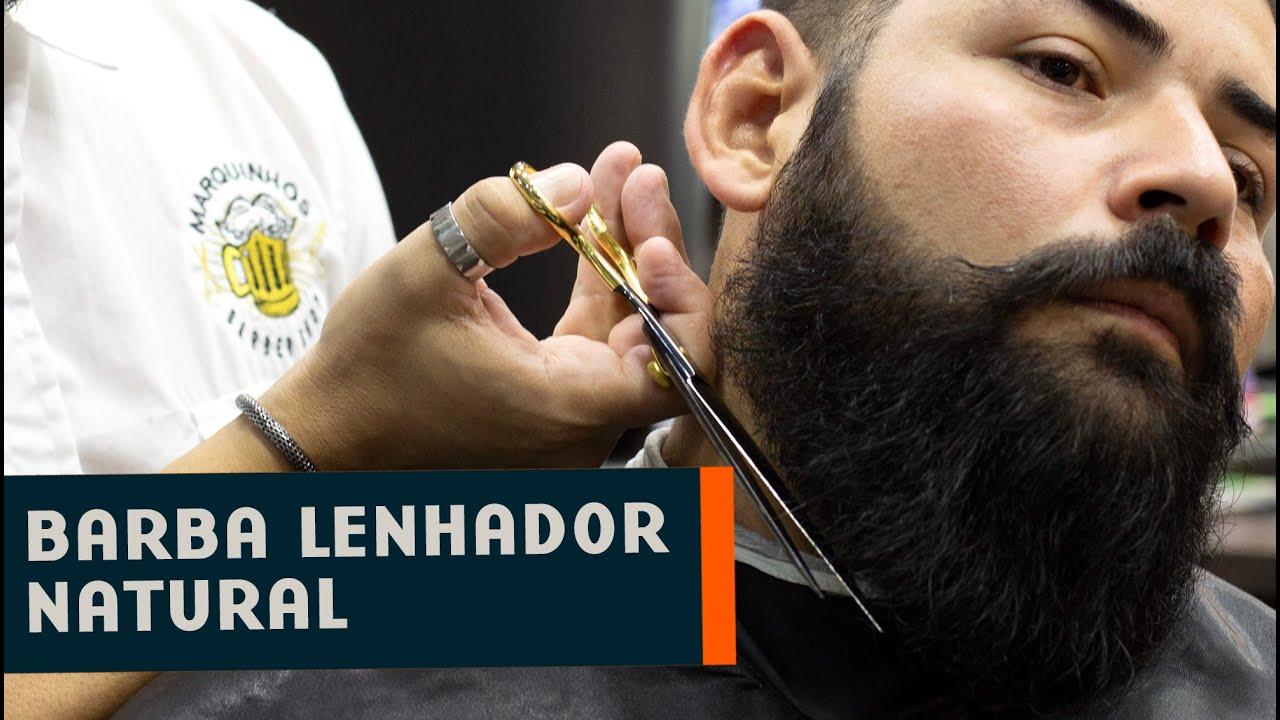 Barba Lenhador Natural | Marquinhos Barber Shop