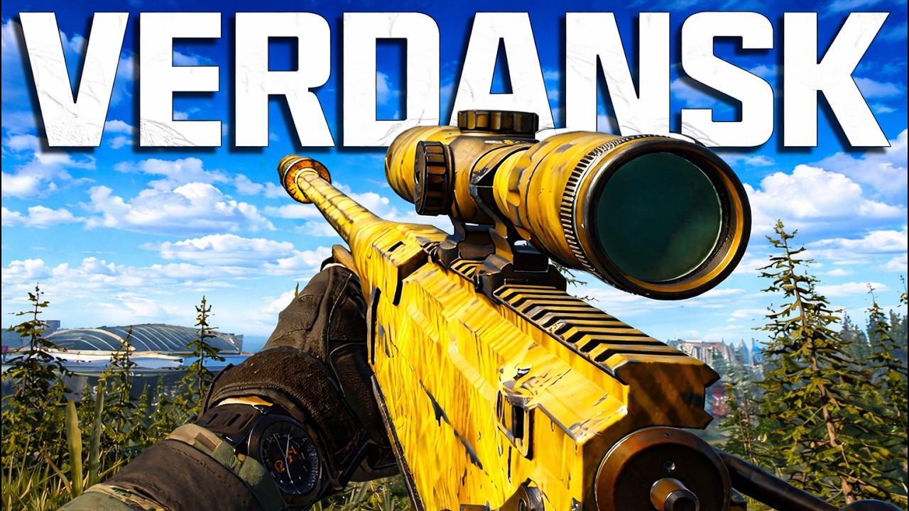 Verdansk Ghillie Stealth Sniping is BACK In WARZONE!