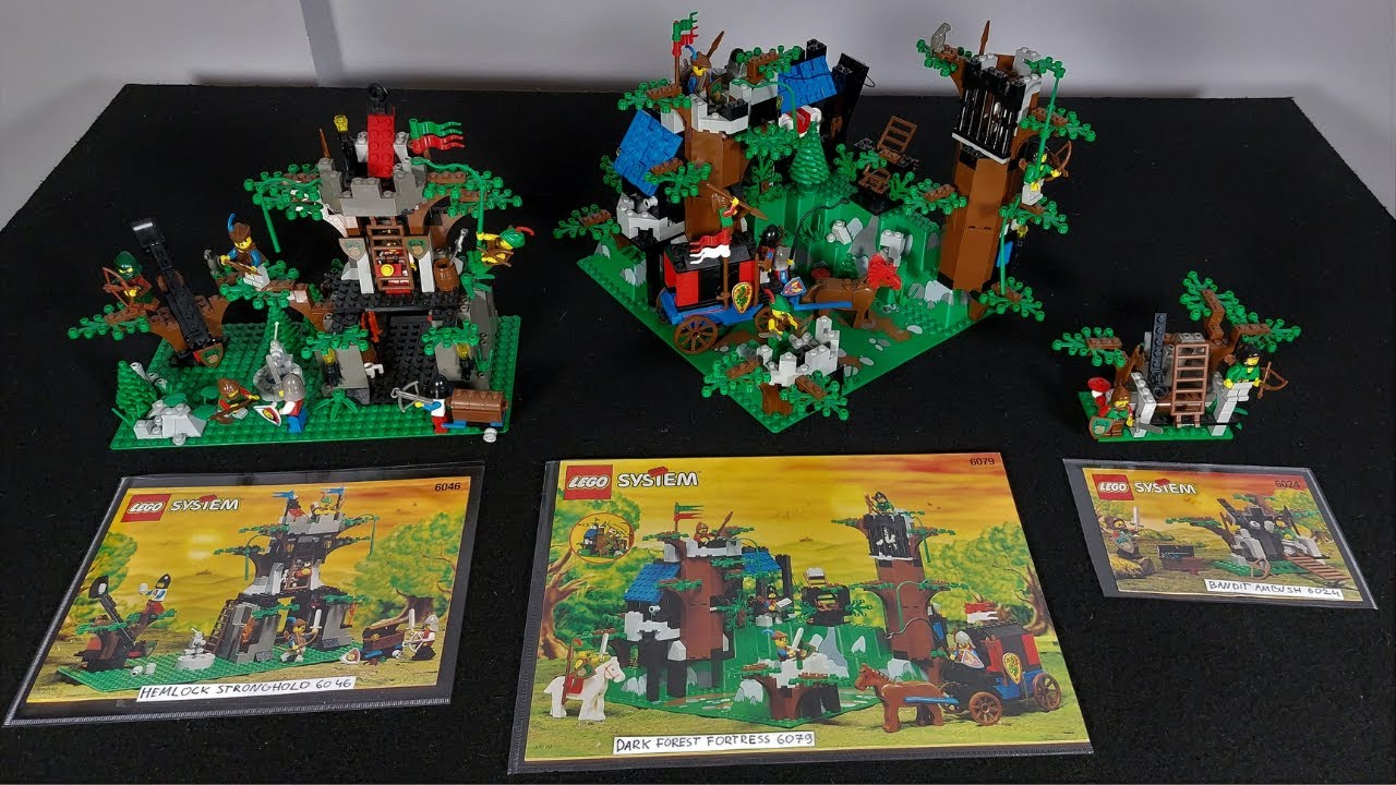 Kolekcja Lego Castle Forestmen cz. 2 - Dark Forest, wsp&oacute;łczesne zestawy Forestmen, minifigurki