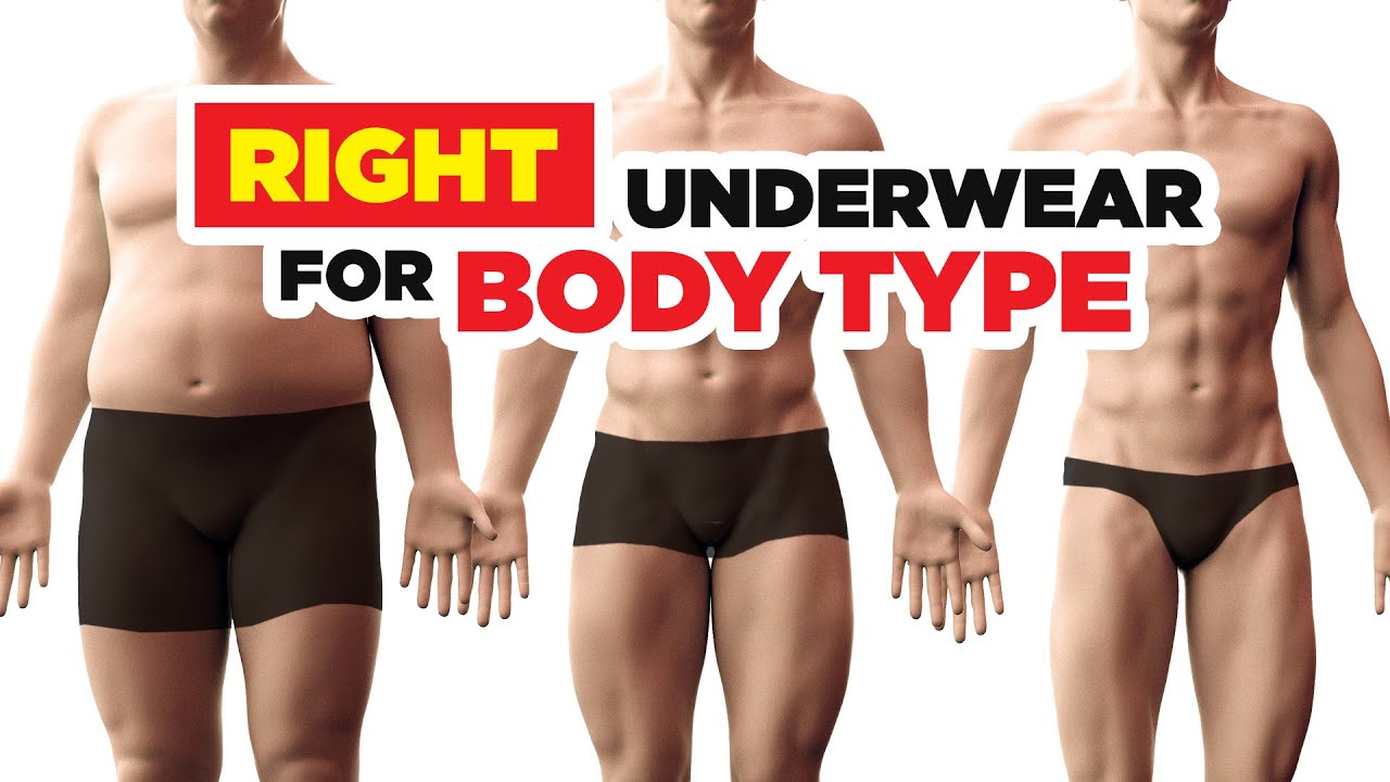 Best Underwear For Body Type?  Boxers Vs Briefs Vs Thongs?