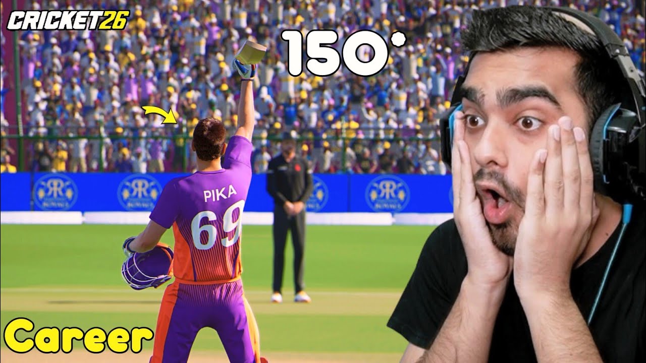 Man of the Match In Quarter-Finals Cricket 26 Career Mode Gameplay #15