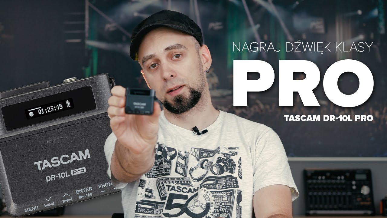 Nagraj dźwięk klasy PRO | Nowy rejestrator Tascam DR-10L Pro