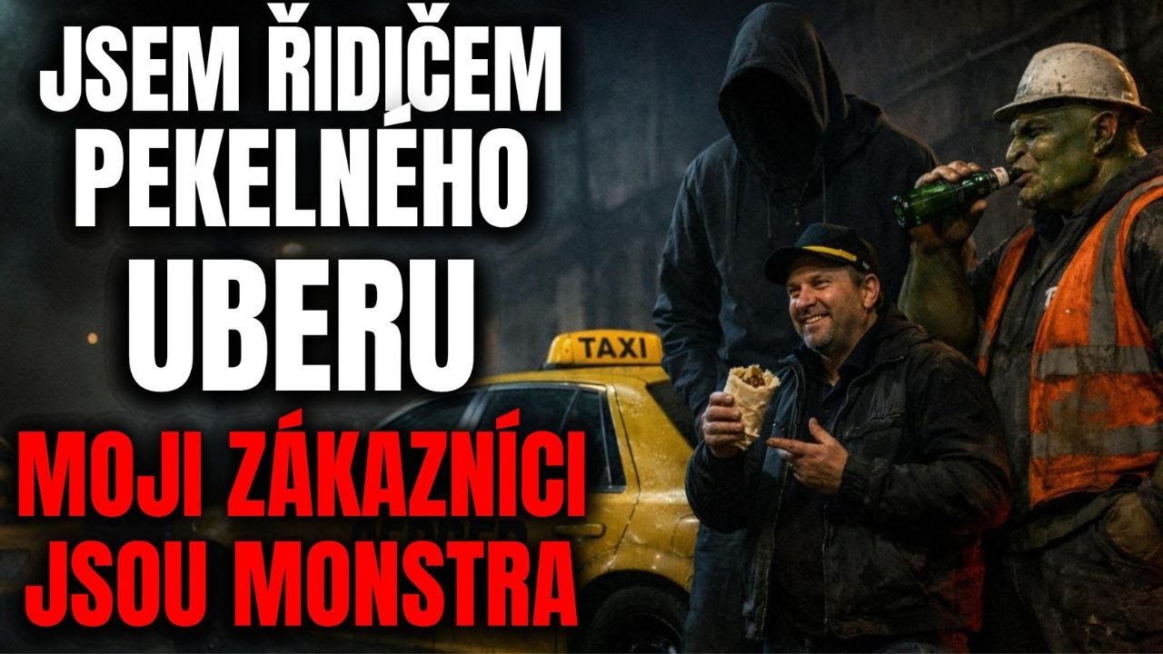 PEKELNÝ UBER: JSEM TAXIKÁŘ PRO MONSTRA - CREEPYPASTA [CZ]