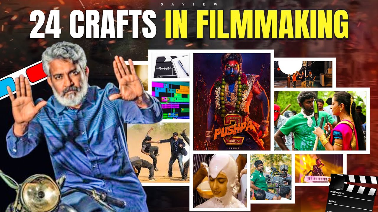 Uncover the Secret to Movie-Making: 24 Crafts in Filmmaking in Telugu! ​Naview
