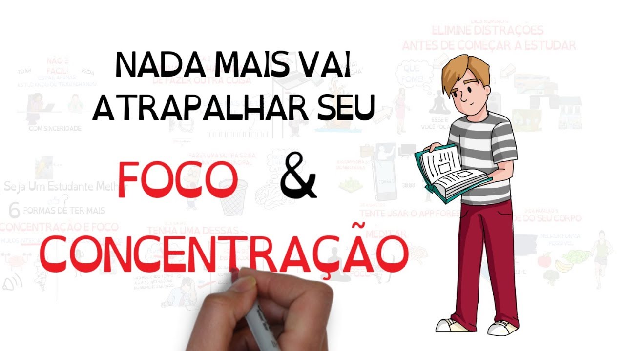 6 formas de ter mais FOCO e CONCENTRAÇÃO | Seja Um Estudante Melhor