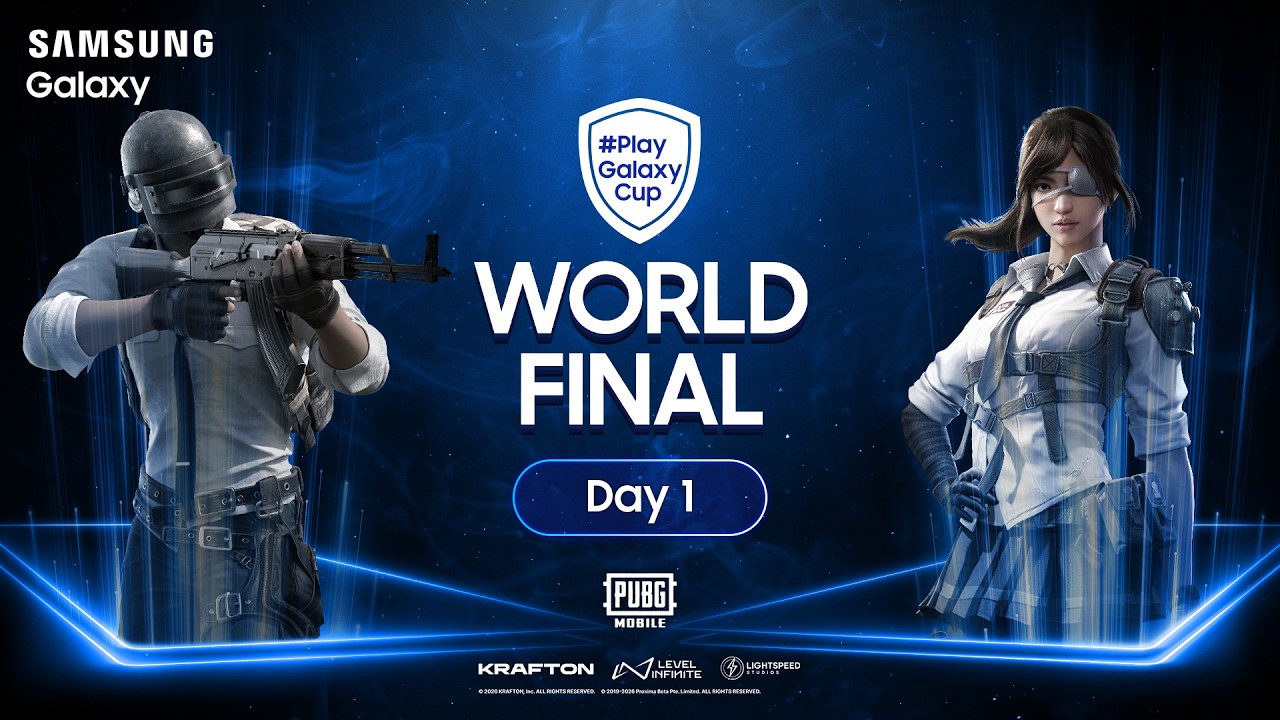 #PlayGalaxy Cup World Final: PUBG MOBILE День 1