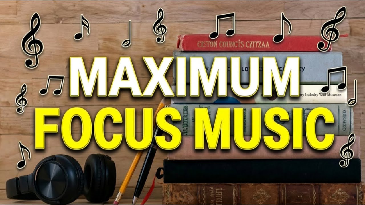 DEEP Concentration Music | Supercharge Your Focus with Energetic Study Music to Enhance Memory!
