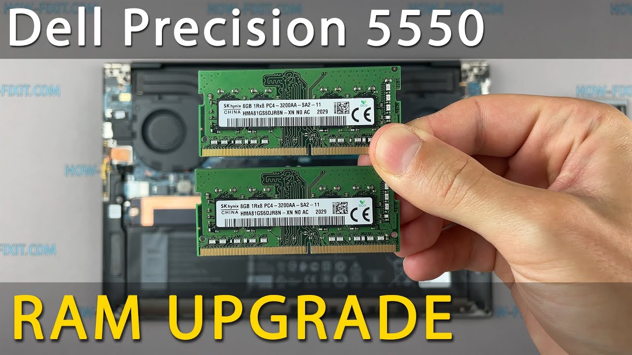 Dell Precision 5550 RAM Upgrade & Install: Step-by-Step DIY Guide