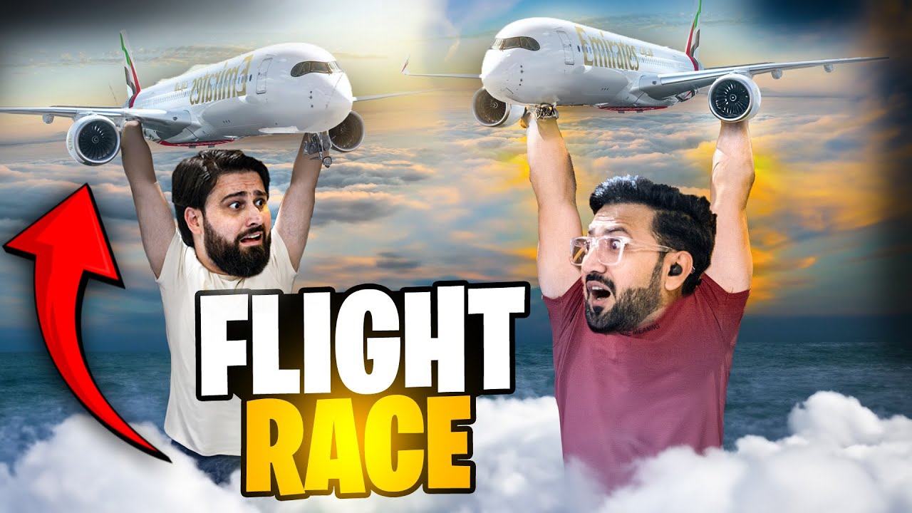 Epic AirPlane Race Vlog 🤯 (Shocking Twist)