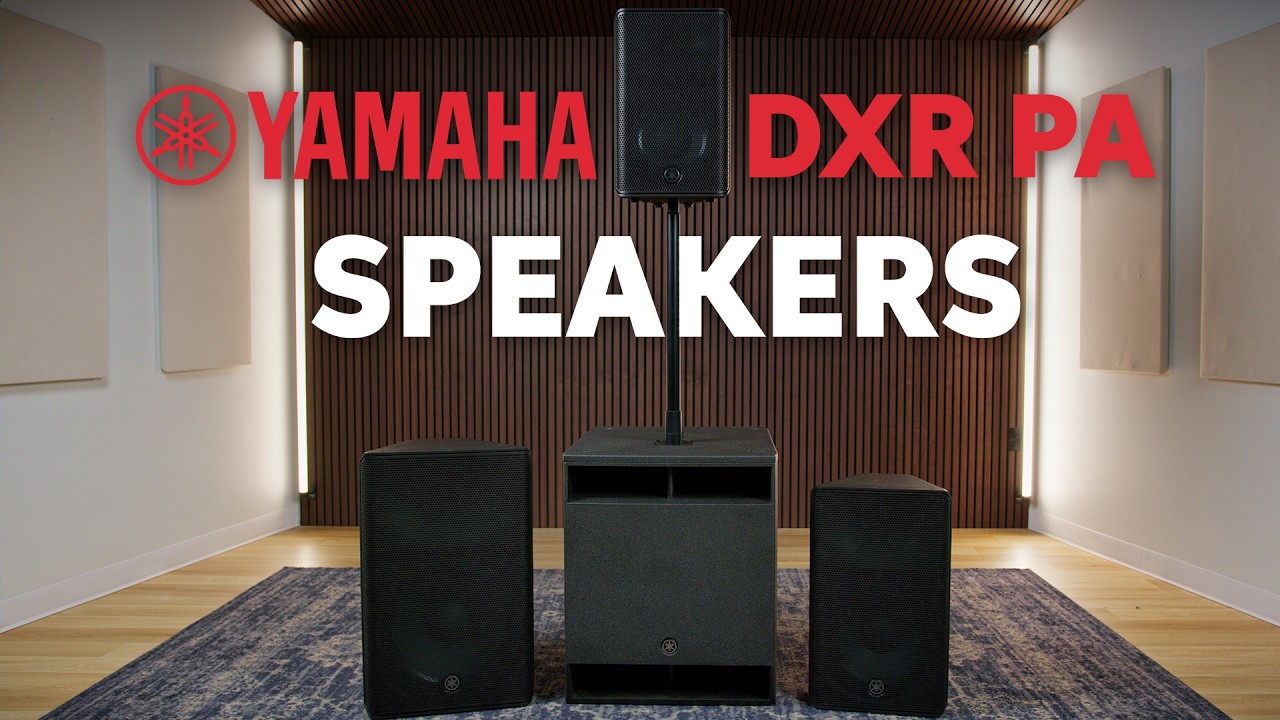 Steruj tymi głośnikami estradowymi w dowolnym miejscu i czasie | Yamaha DXR