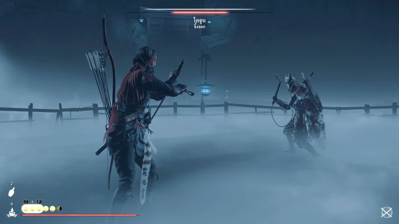Ghost of Yōtei - Fight with Dojun in lethal difficulty