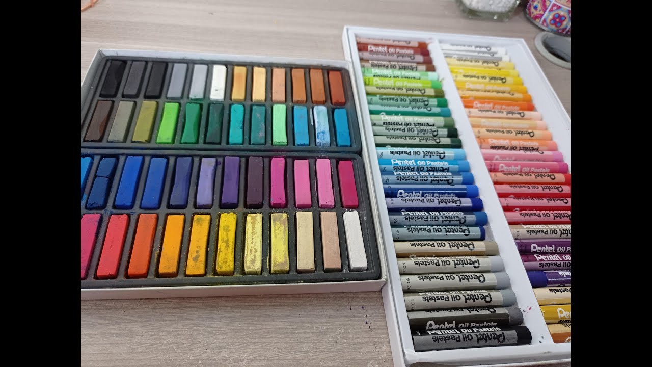 Giz pastel seco ou oleoso, qual a diferença e qual comprar? #gizpastel #livrodecolorir