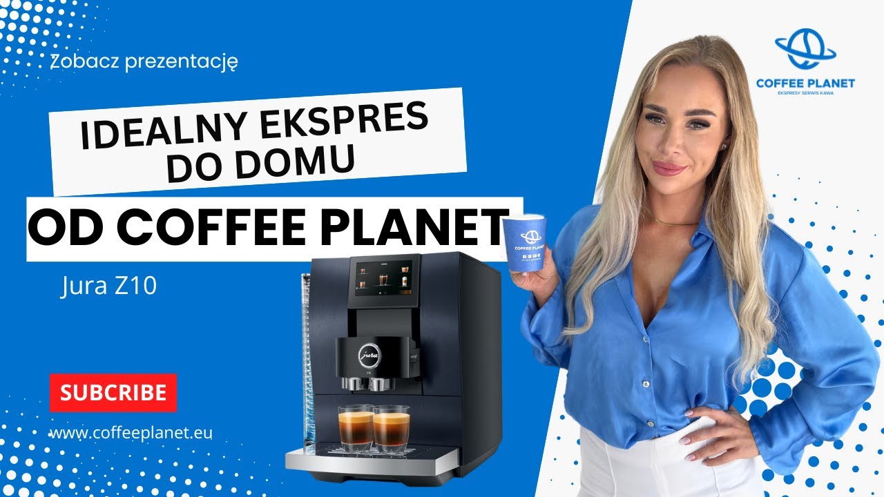 Ekspres, który robi aż 32 napoje kawowe. Jura Z10. Zobacz prezentację od firmy COFFEE PLANET.