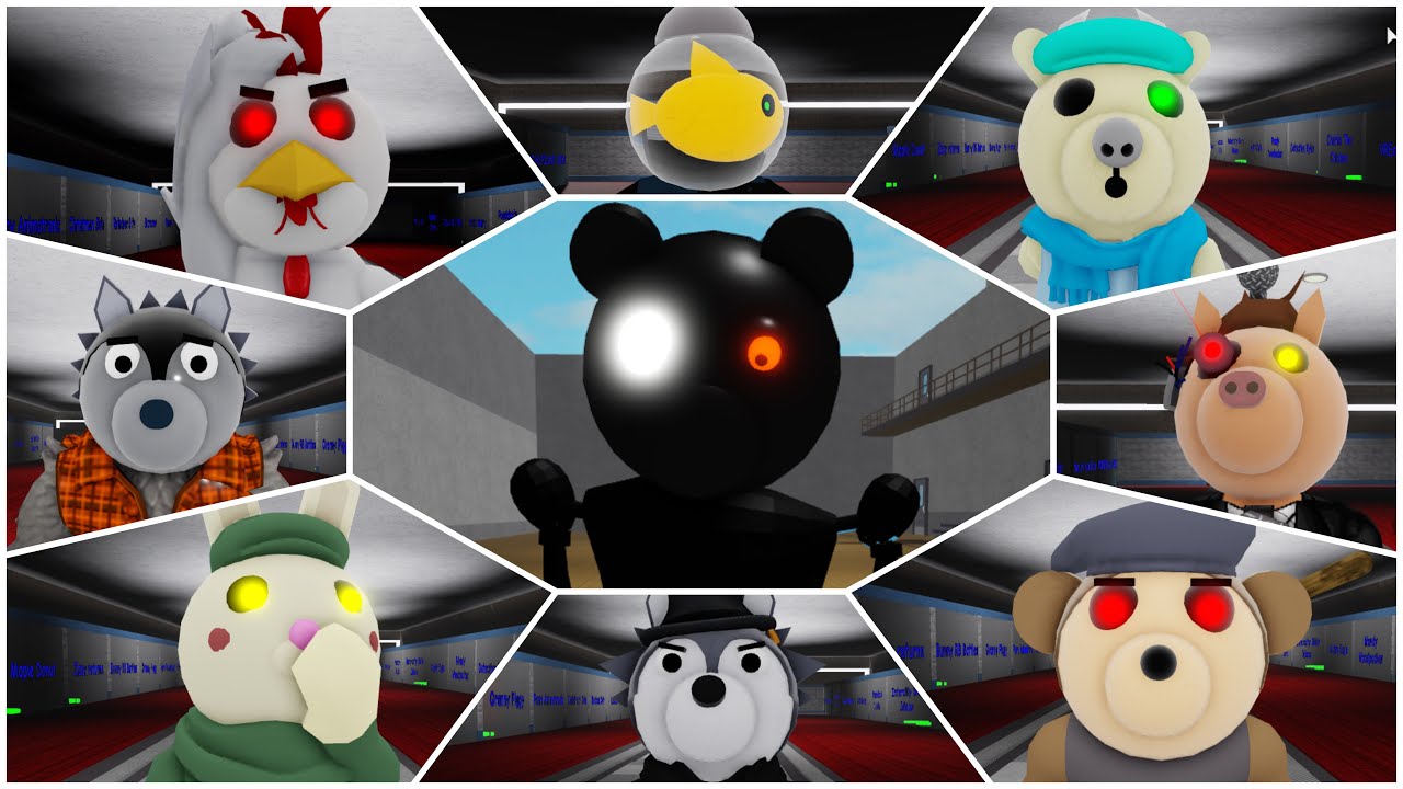 Piggy ALL 50 BADGES Jumpscare! Roblox Roleplay City