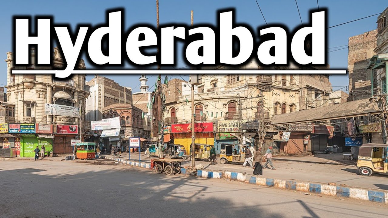 Hyderabad city Sindh | A road trip | awesome journey | new update | 2025 | 