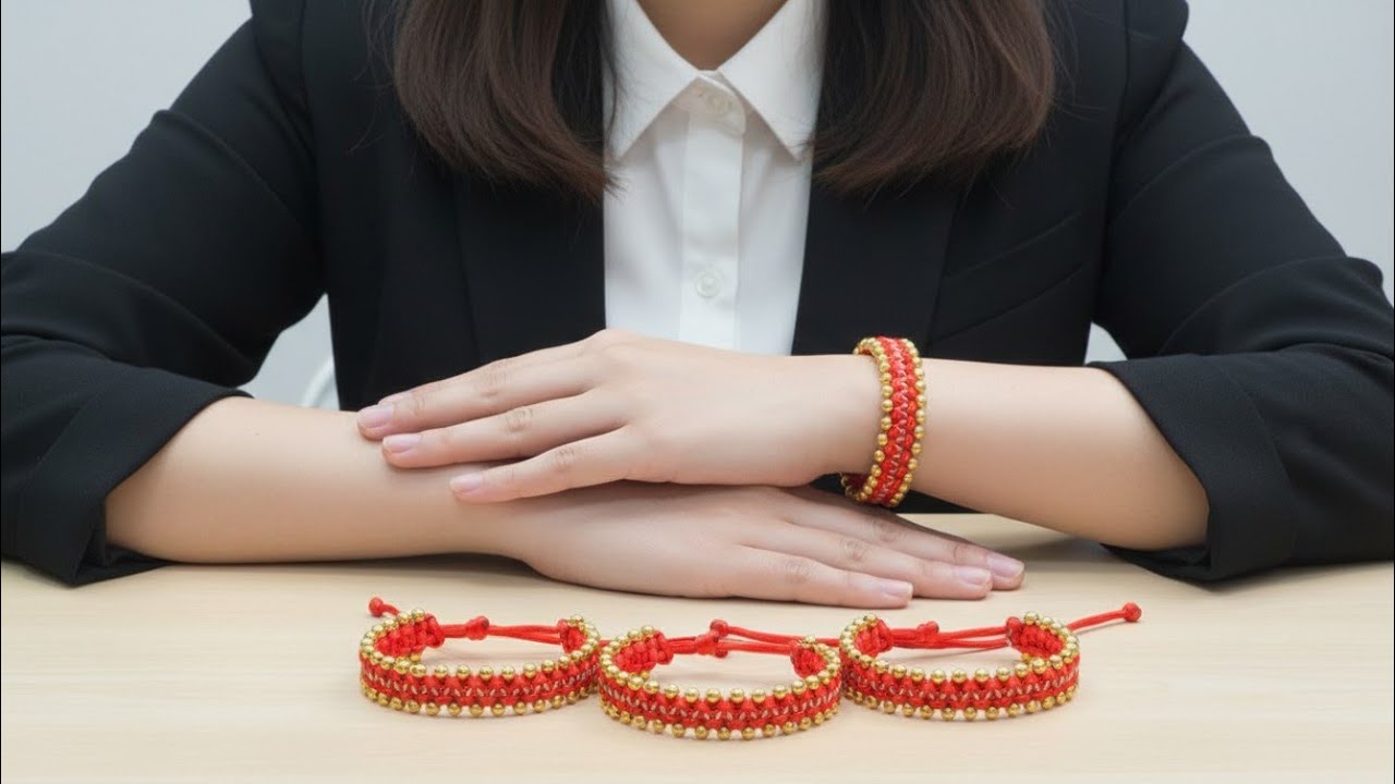A luxurious bracelet 🔥 that anyone can make | macrame bracelet tutorial | Thread Art 