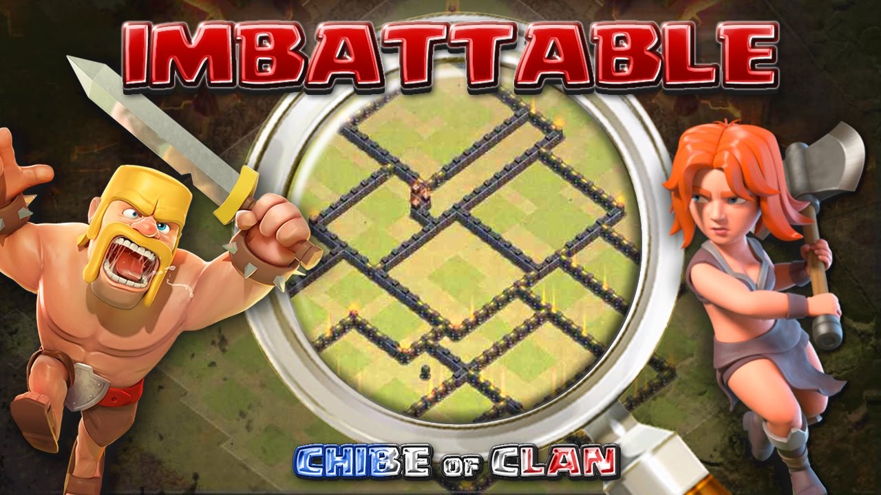 CETTE BASE EST QUASI IMBATTABLE | Clash of clans