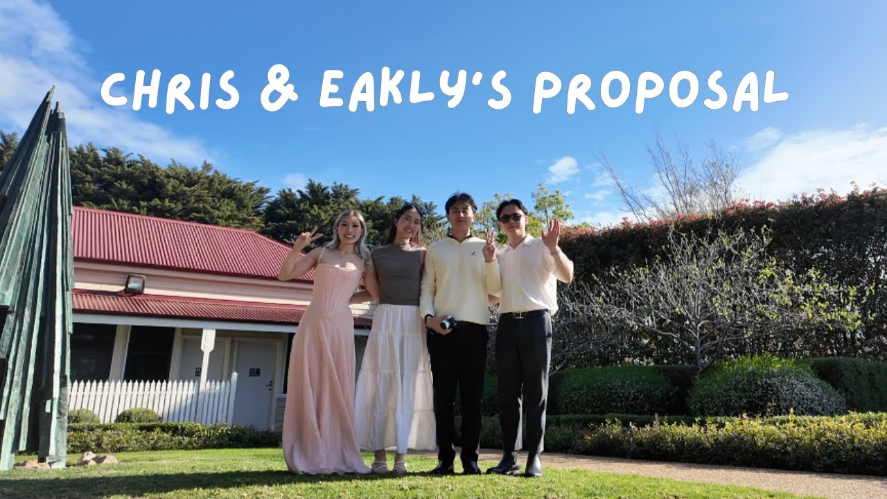Chris and Eakly's Proposal vlog