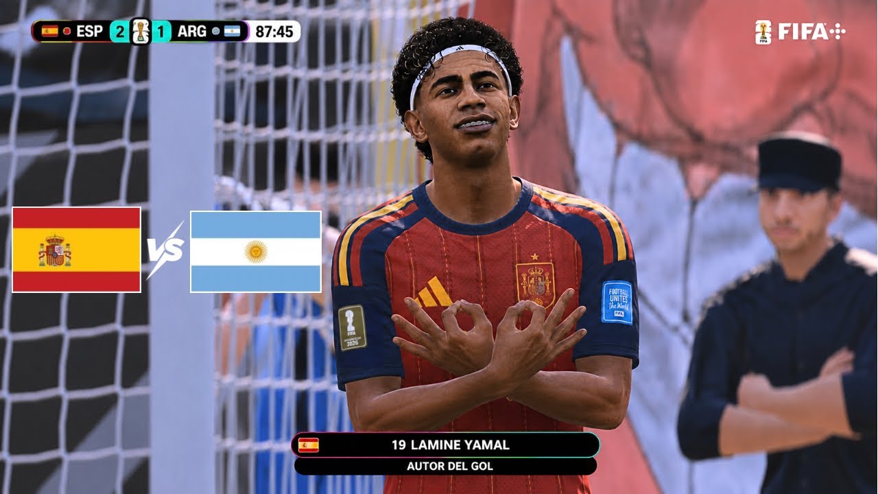 Spain vs Argentina | FIFA World Cup 2026 Final | FC 26 - PC Mods [4K]