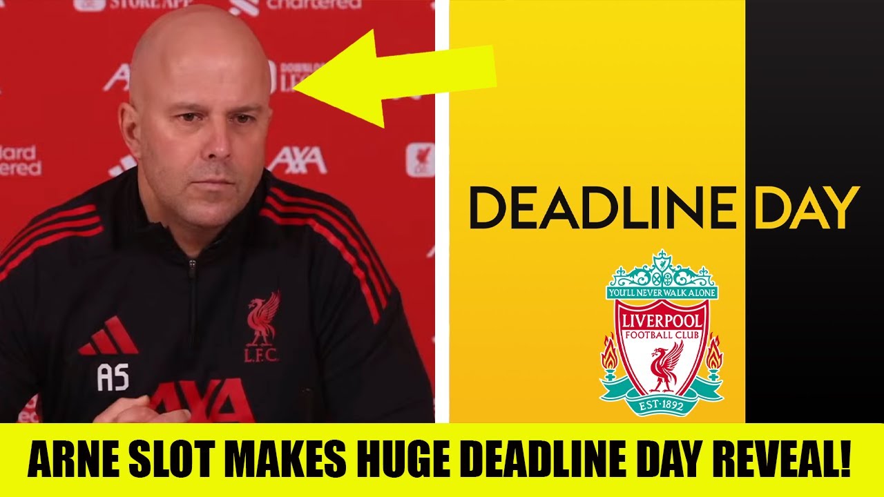 Arne Slot REVEALS SHOCK Liverpool Transfer Plans Heading Into DEADLINE DAY!