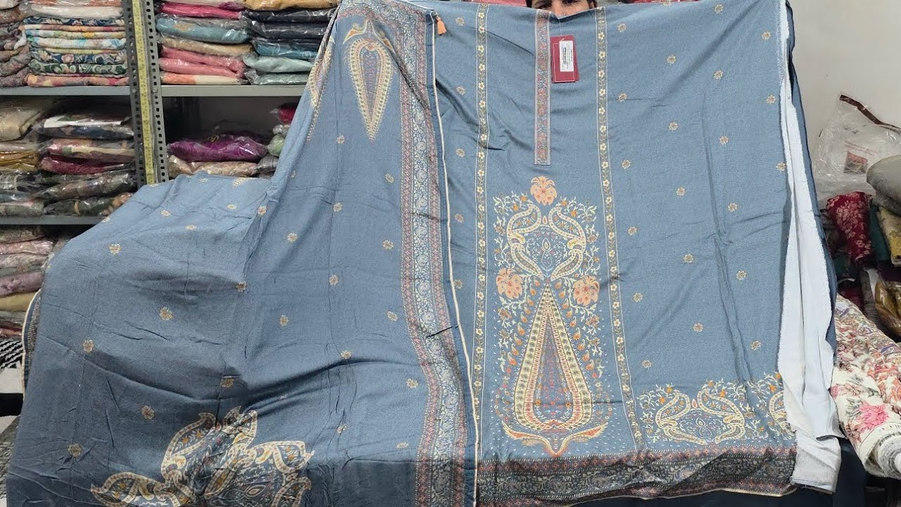 🎊GANGA BRAND SUITS AND KESAR KARACHI STOCK CLEARANCE MAHA SALE 🎊WINTER SUITS AND PARTY WEAR💥