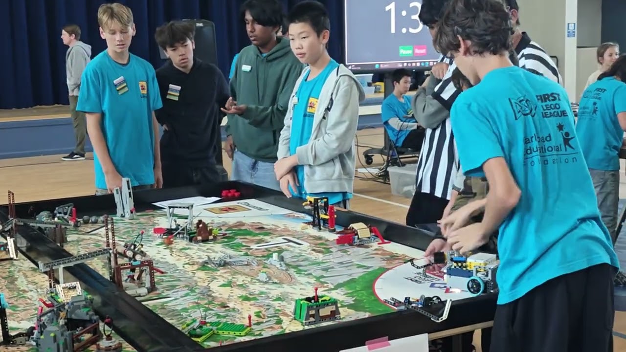 Robotics CEF show 2026 - Robot run 2