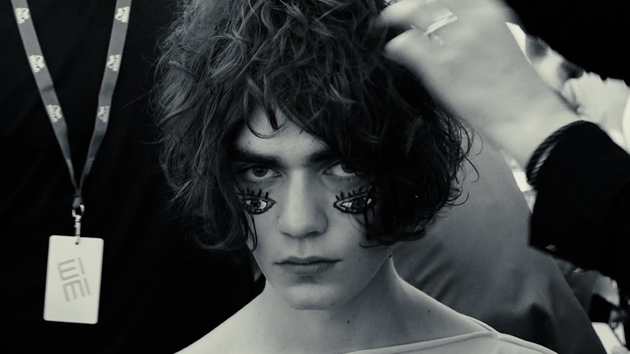 Eugene Souleiman, men's hair styles for Vivienne Westwood SS2017