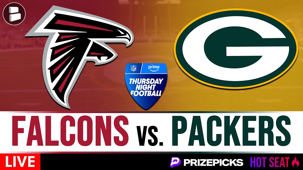 NFL Live Stream: Packers vs. Falcons Thursday Night Football On Amazon Prime | PrizePicks Hot Seat