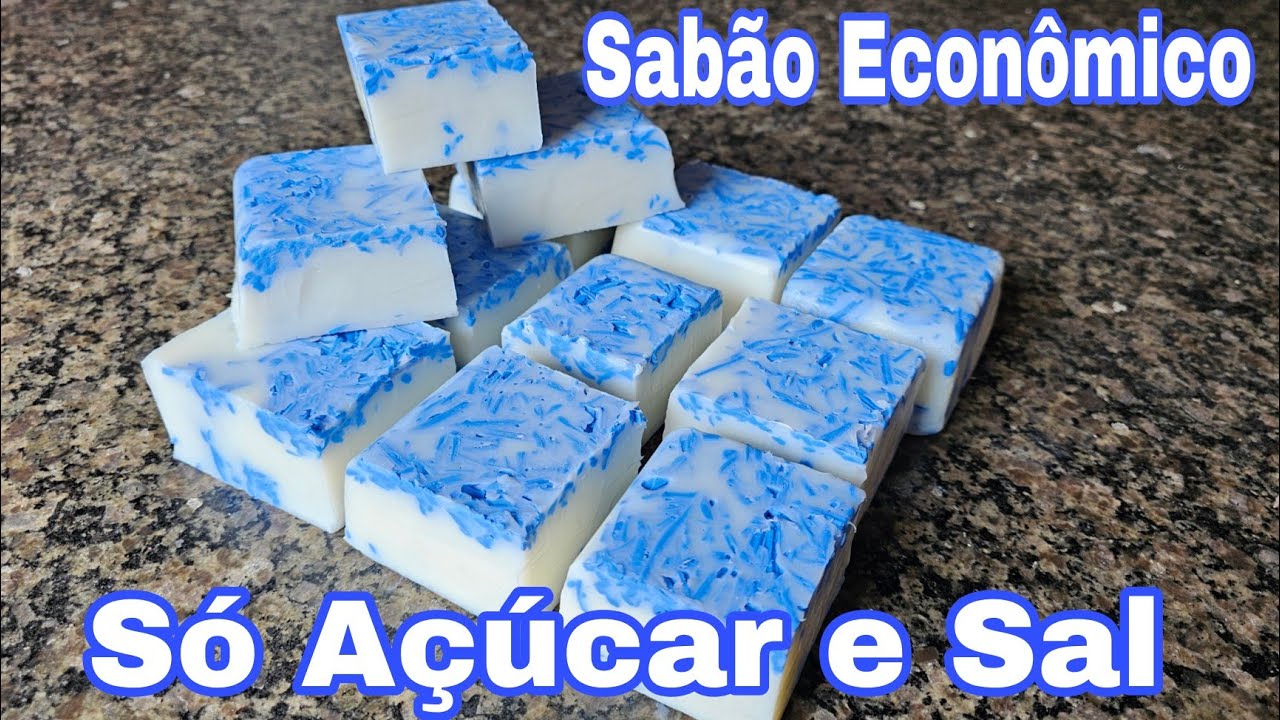 Só Açúcar e Sal no Sabão e Mais Nada! Nunca Mais Comprei Depois Que Aprendi