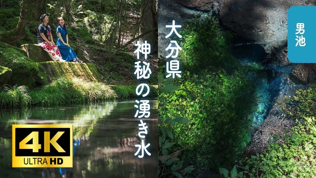 【４K映像】絶景！ポートレートの旅【男池】