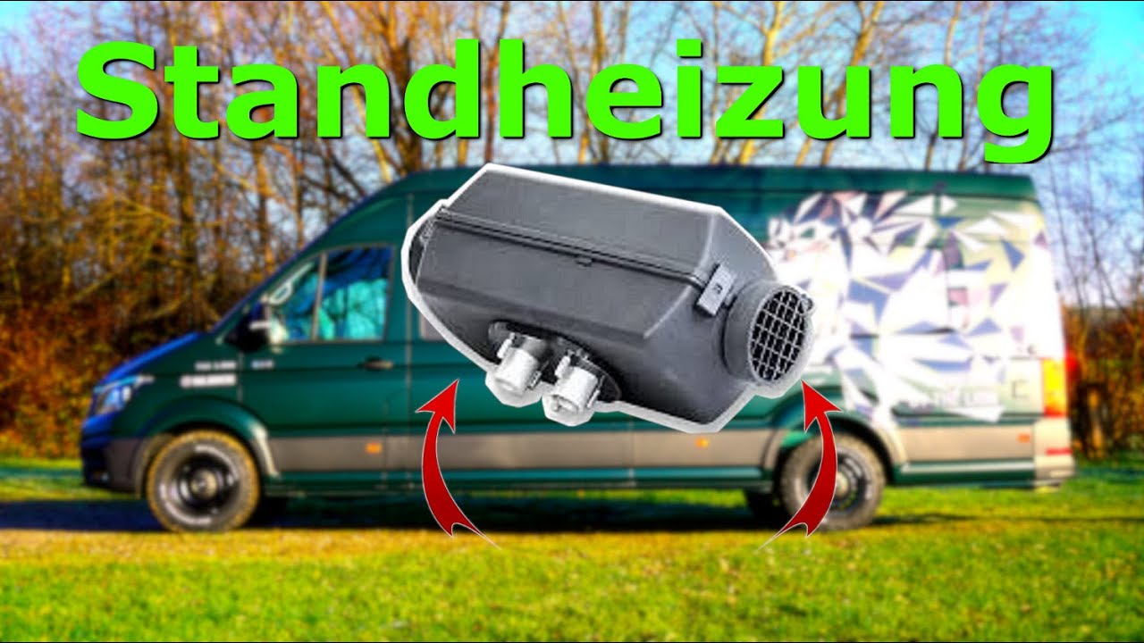 STANDHEIZUNG im Van 🔥 Es wird warm im TGE! | DIY CamperVan 🚍 | Autoterm Air 2D