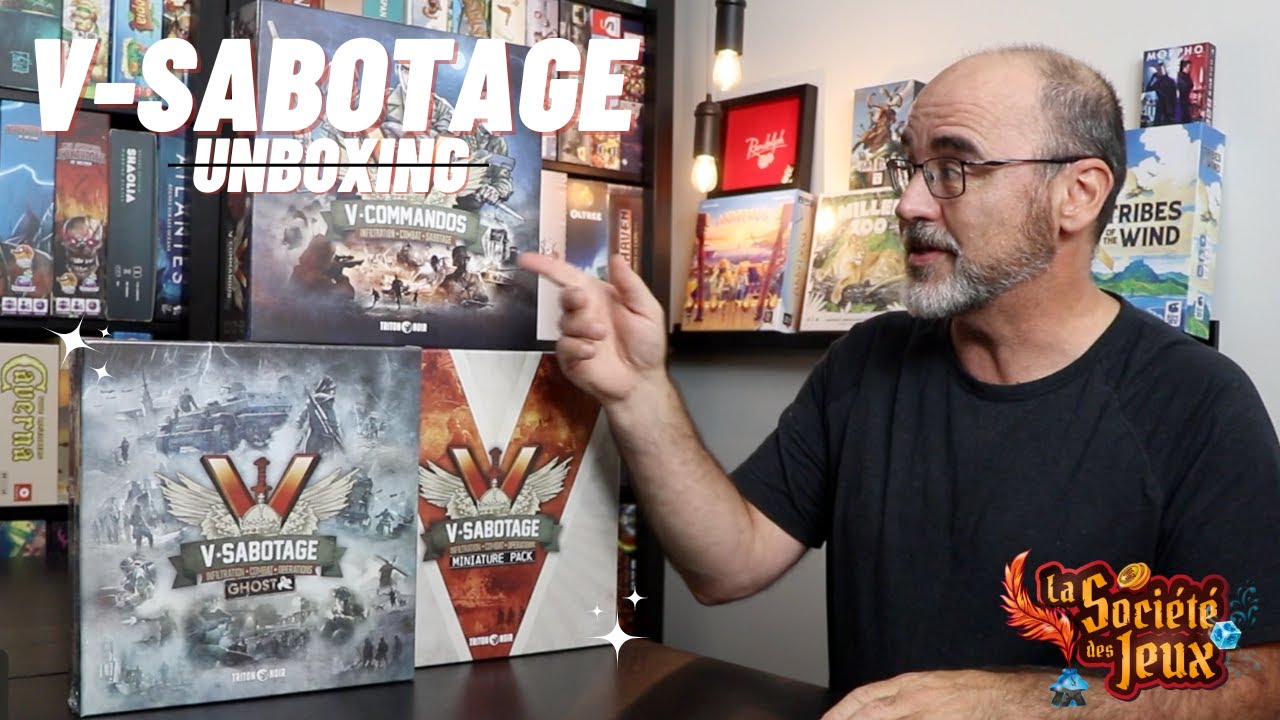 V-SABOTAGE : Déballage de l'extension GHOST et du MINIATURE PACK