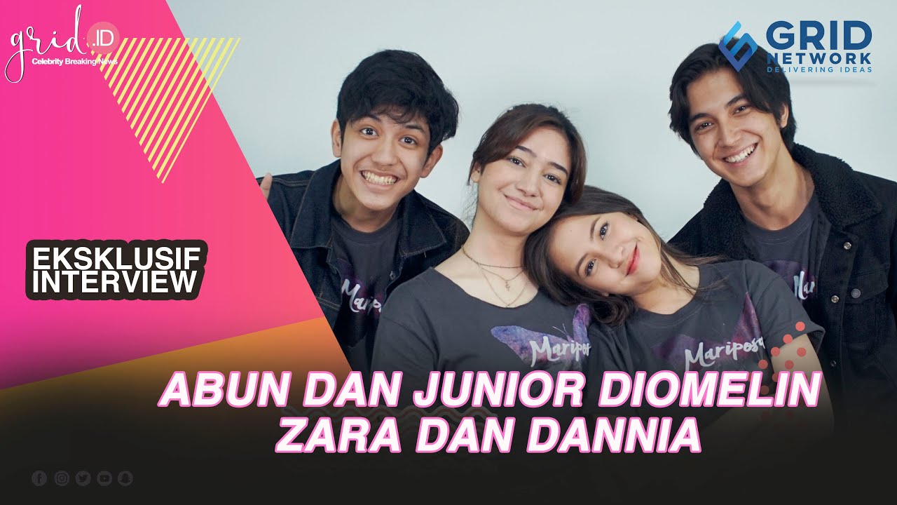 Eksklusif Interview Film Mariposa | Bucin Menurut Zara, Dannia, Abun & Junior