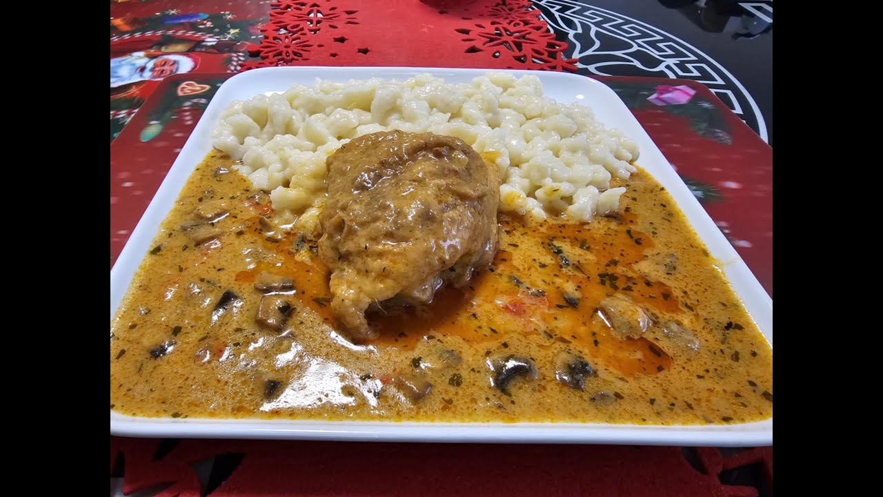 Paprikáš a nokerle recept.