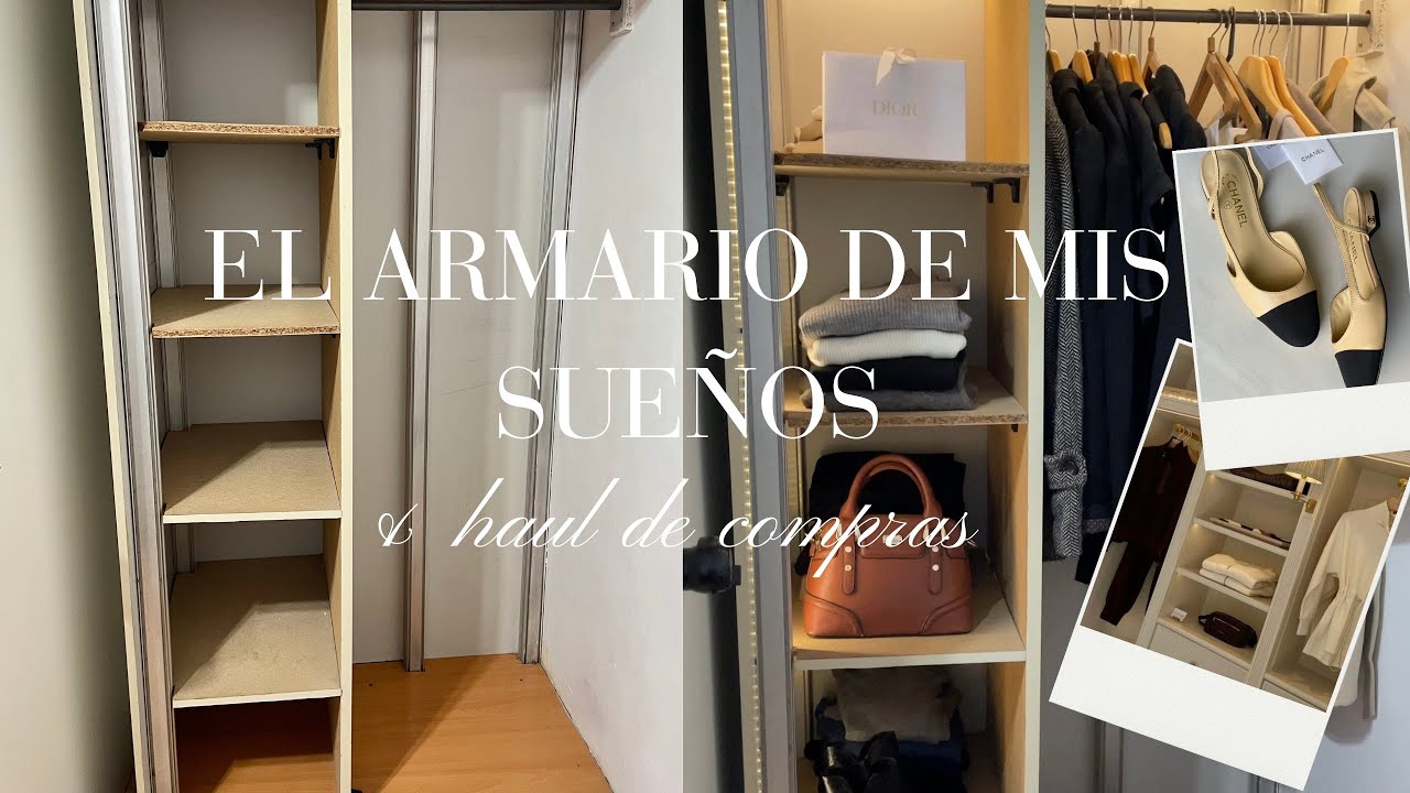 Hago el armario de mis sueños 🤍 *muy pinterest* & haul de compras de marzo