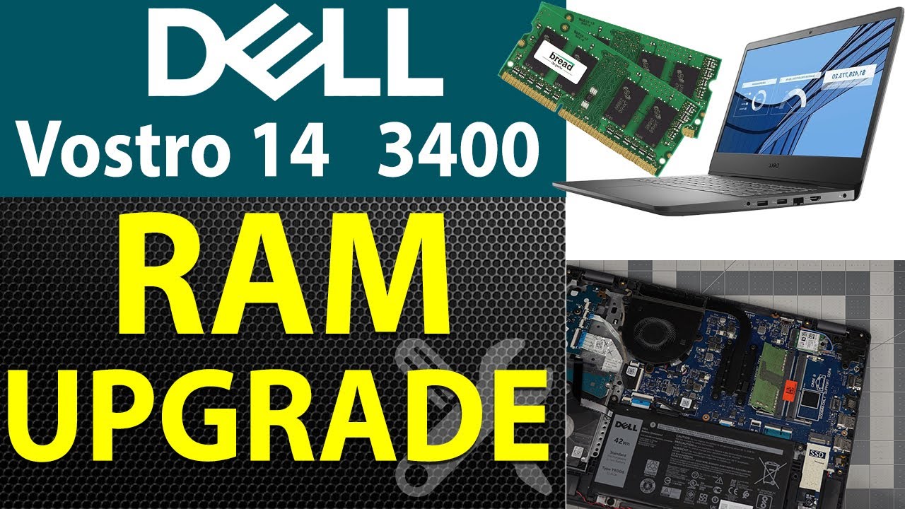 How to Upgrade RAM on DELL Vostro 14 3000 Series Model 3400 | Easy Step-by-Step Guide