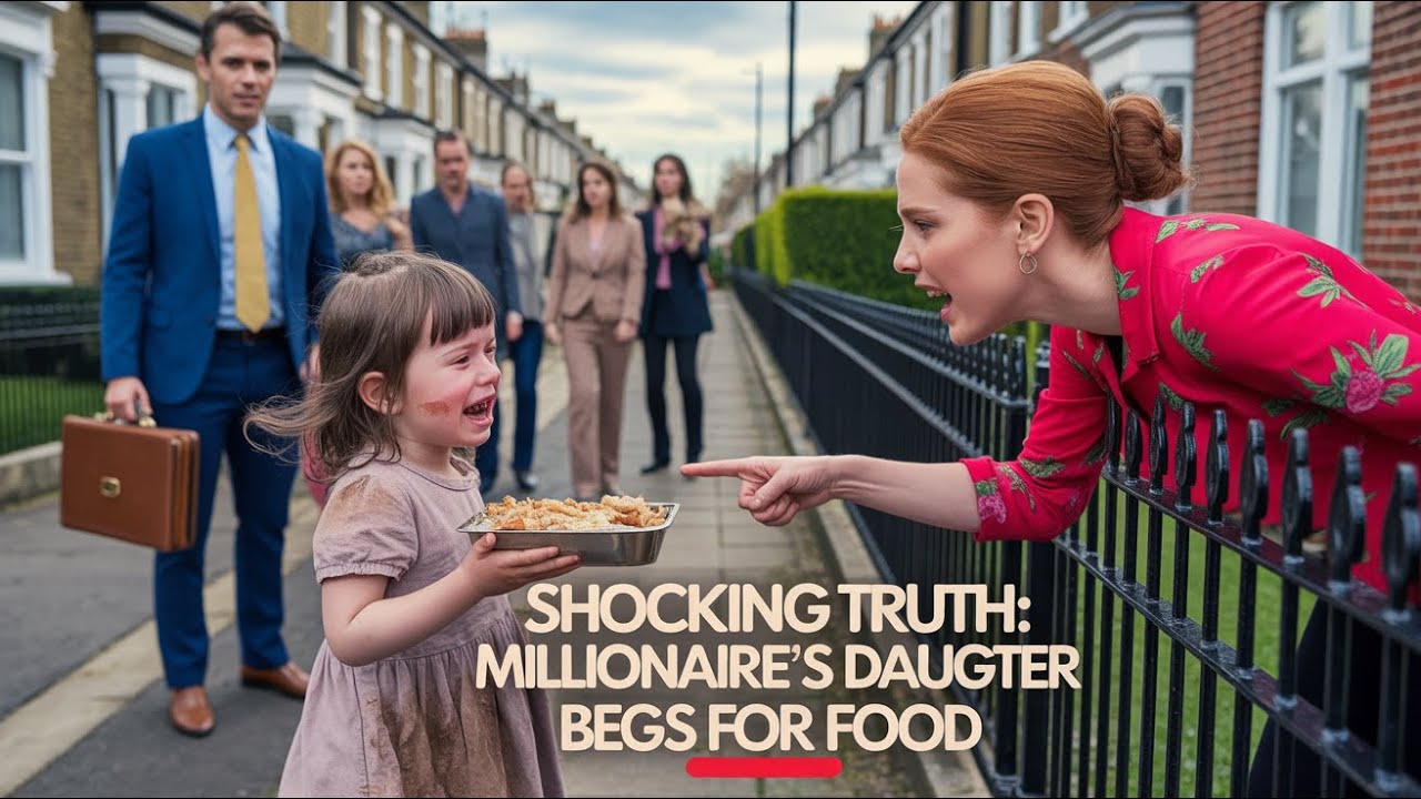 Millionaire Discovers His Daughter's HIDDEN Struggle Asking Neighbors for Food—A TOUCHING Transf...