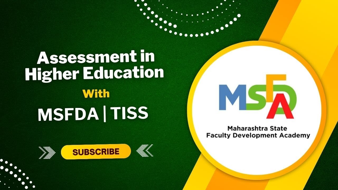 Assessment in Higher Education | MSFDA | TISS