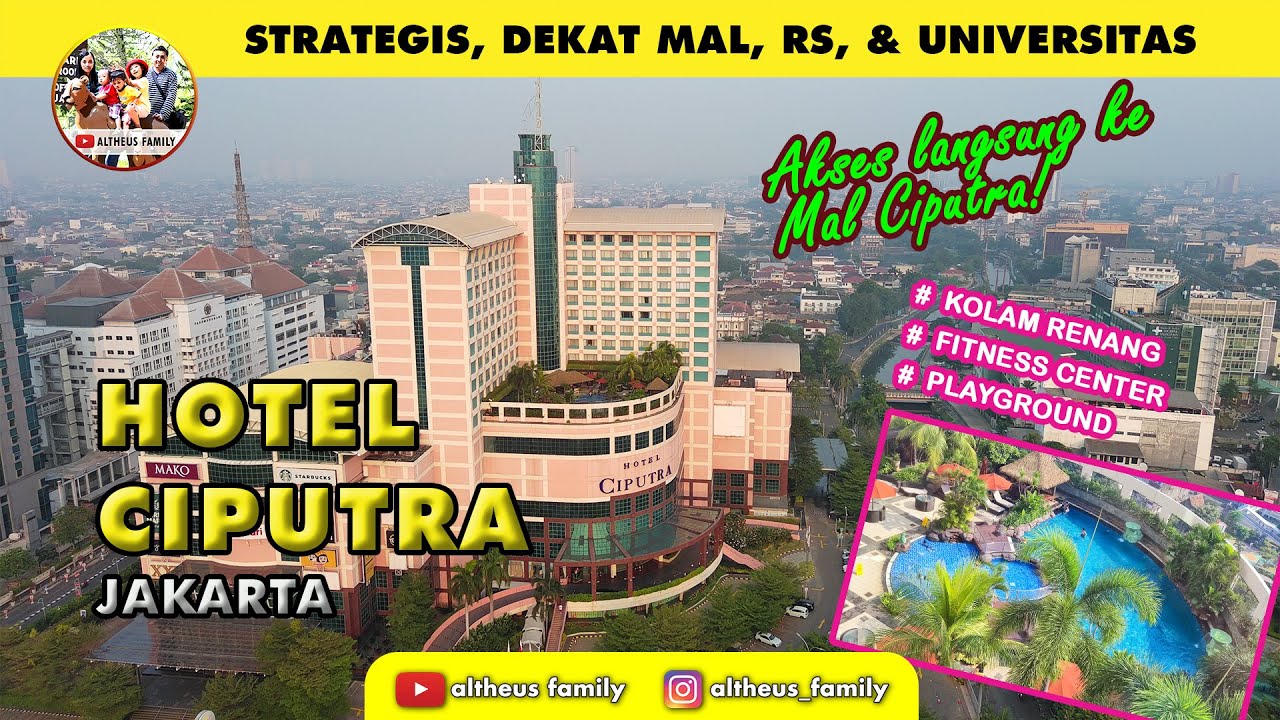 Staycation di Hotel Ciputra Jakarta❗Nyaman Bebas Ngemall Seharian❗