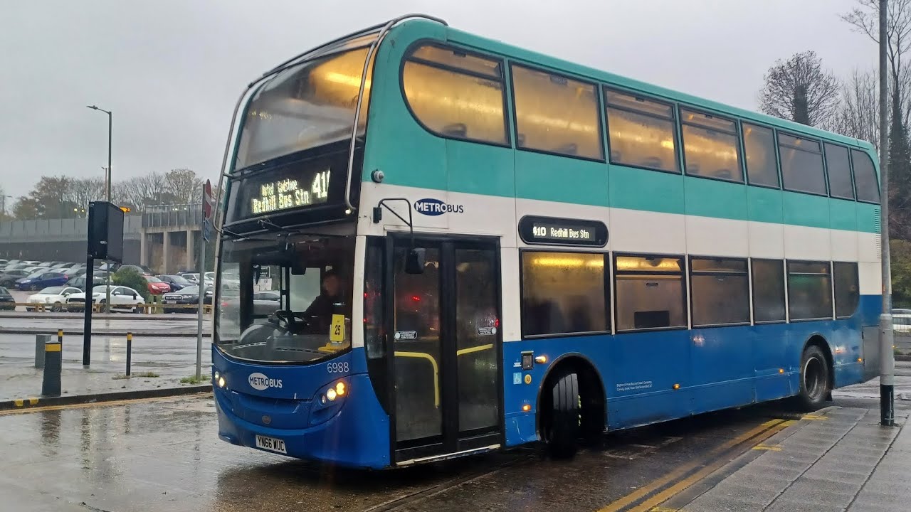 Fast driver | Ride on Metrobus Scania N230UD ADL Enviro400 | 6988 (YN66 WUC) | Route 410
